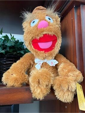 2008 The Muppets Fozzie Bear Plush 19” NEW WITH TAG